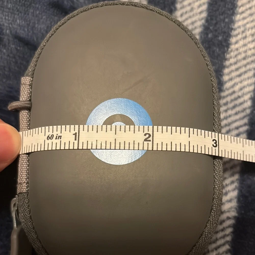 Gray small ear phone case.